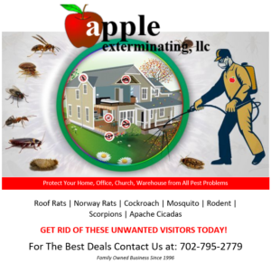 Apple Exterminating Las Vegas, Nevada